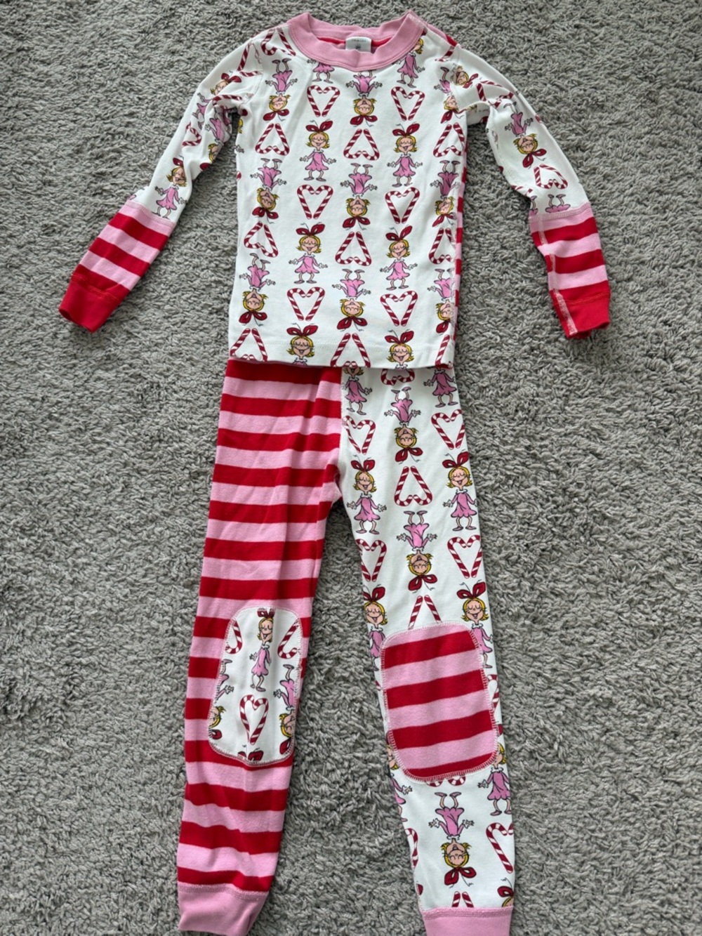Hanna Andersson Dr. Seuss Grinch pajama set